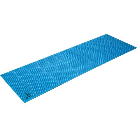 Colchoneta de ejercicio plegable, 188 cm, azul