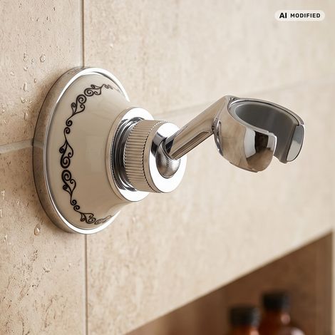 Support de douche PaulGurkes Nostalgie en céramique rétro (1/5)