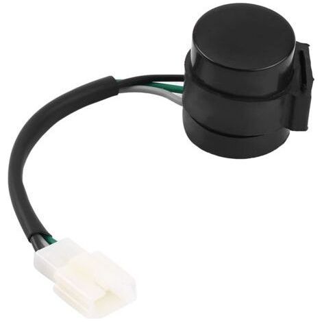 Relais clignotant rond à 3 broches pour motos, scooters, cyclomoteurs et quads GY6 50-250 cm3 (1/5)