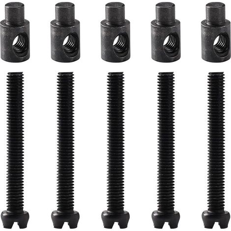 5 Pièces Vis de Réglage de Tendeur de Chaîne, Vis de Réglage de la Tension de la Tronçonneuse, pour Tronçonneuse Électrique 405 5016 (1/5)