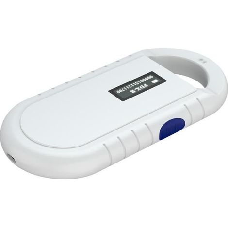 Lecteur RFID portatif pour animaux de compagnie - Romantic - Mini - Batterie rechargeable - ISO 11784/11785 (1/3)