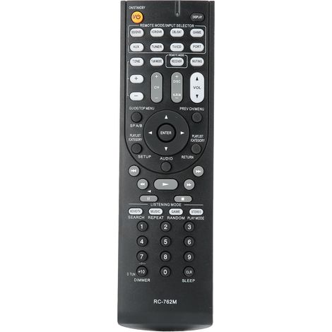 RC762M Ersatzfernbedienung kompatibel mit Onkyo HTS3400 und AVX290 AV-Receivern (1/5)