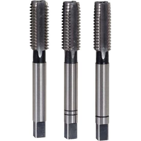 Juego de machos de roscar manuales KS TOOLS HSS - Rougher-Intermediate-Finisher - M12 x 1.75 mm - 3 uds - 331.0120