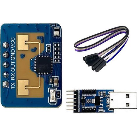 LD2410C 24-GHz-Radarmodul zur Personenerkennung mit intelligentem, berührungslosem Induktionssensor zur Überwachung von Atmung und Herzfrequenz (1/5)