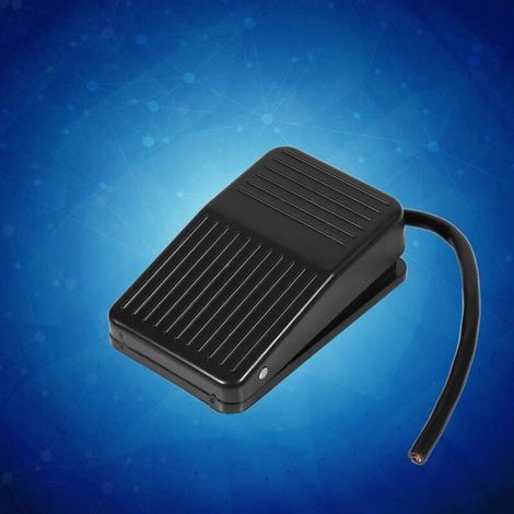 Pdale Interrupteur en Plastique 220V 10A Contrleur Pied avec Cordon de 10 cm (1/4)