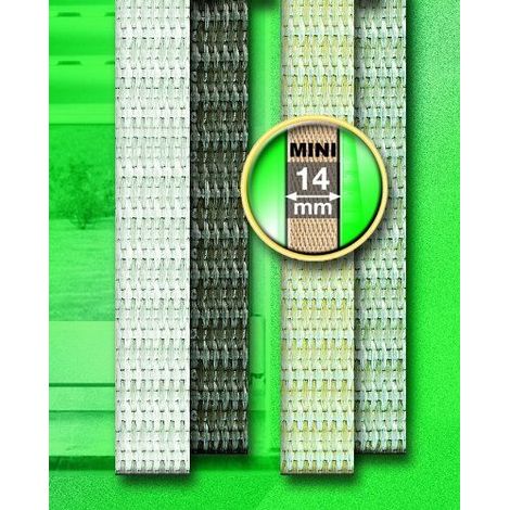 Schellenberg 44504 Sangle pour volet roulant, 14 mm, 4,5 m, Marron