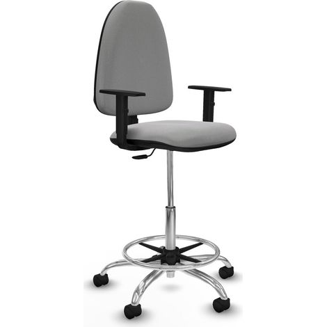 Sedia da Ufficio Piqueras y Crespo B1D05RN Grigio chiaro Alta (1/5)