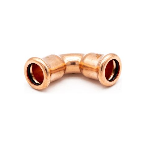 PrimaPress 15mm Copper 90 Degree Elbow Fitting - WRAS Approved (1/3)