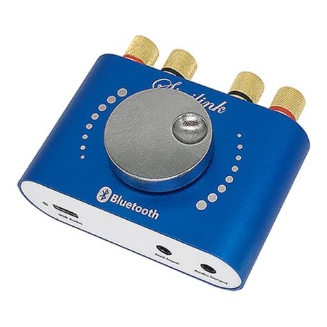 Amplificateur numérique HiFi Bluetooth 5.0 stéréo ou audio 2.0 canaux (1/5)