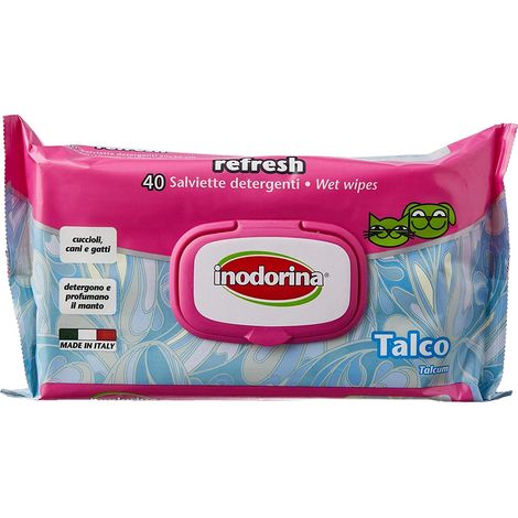 TOALLITA INODORINA TALCO 40UDS