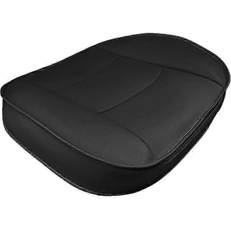Coussin de siège auto en forme de coin, coussin en cuir PU pour conducteur, siège en mousse à mémoire de forme (1/4)