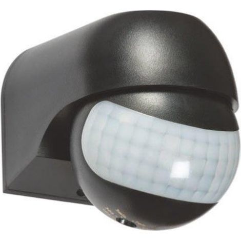 Wasserdichtem Bewegungsdetektor 180 ° IP54 Schwarz