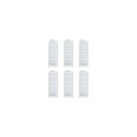 Lot de 6 filtres HEPA pour Deebot T20 pro plus robot aspirateur - Pièce de rechange lavable et réutilisable (1/5)
