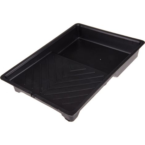 Rs Pro – Bac à peinture 9 pouces – Largeur 228mm – Bac en plastique pour rouleaux de peinture – Pour chantiers humides (1/2)