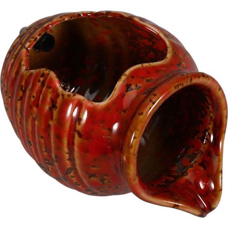 Fontaine cascade pour aquarium, pot en céramique, vase hydroponique (1/4)