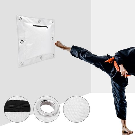 Cible d'entraînement Wing Chun avec housse zippée pour sac de frappe, parfaite pour le kung-fu, le MMA et les arts martiaux