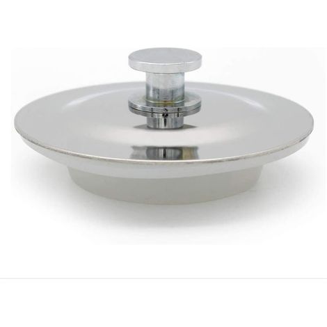 Bouchon de baignoire universel, bouchon d'évier de cuisine 42-45 mm, bouchon de baignoire en acier inoxydable, bouchon d'évier de salle de bain facile à saisir, bouchon de remplacement