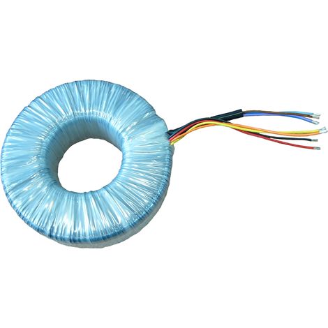 Transformateur torique RS PRO 2 sorties, 2 x 115V c.a. 2 x 115V c.a., 1000VA ( Prix pour 1 ) (1/3)