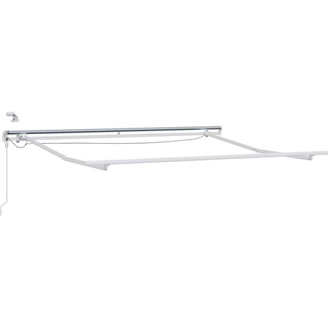 Struttura della tenda Bianco 350 x 250 cm Alluminio vidaXL
