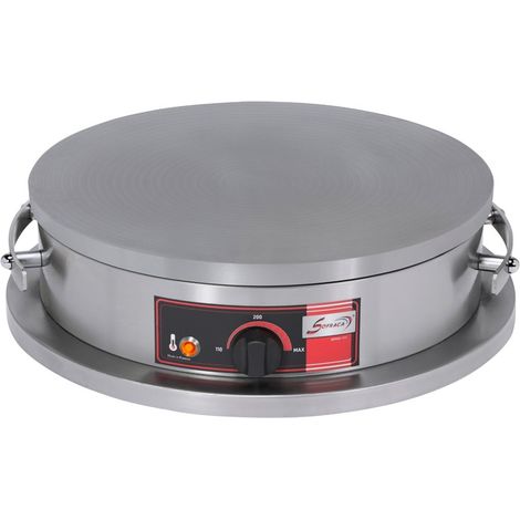 Crêpière électrique foraine professionnelle à usage intensif - Diamètre 40 cm - Sofraca