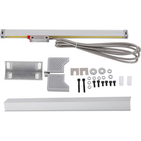 Régle linéaire TTL 1μm haute précision, codeur numérique DC5V avec connecteur DB9, lecture directe pour tour, 200mm, étanche et durable. (1/5)