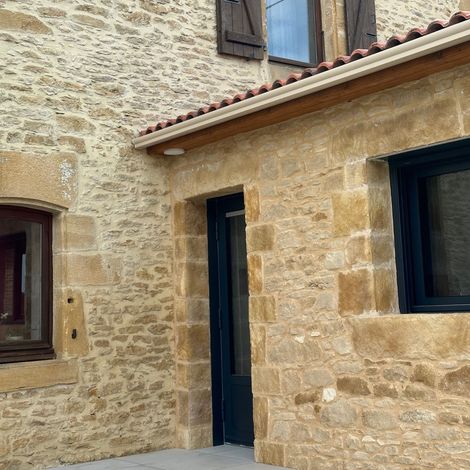 Pierre de parement extérieur Province ton cannelle (boîte de 0,66 m²) - RO'MA NATURE