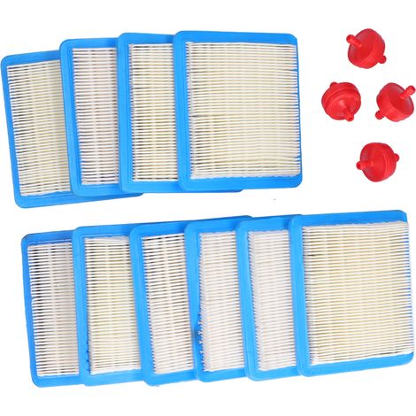 Kit filtre à air 491588S et filtre à carburant 399959 pour tondeuse à gazon poussée Toro 20332 (1/5)