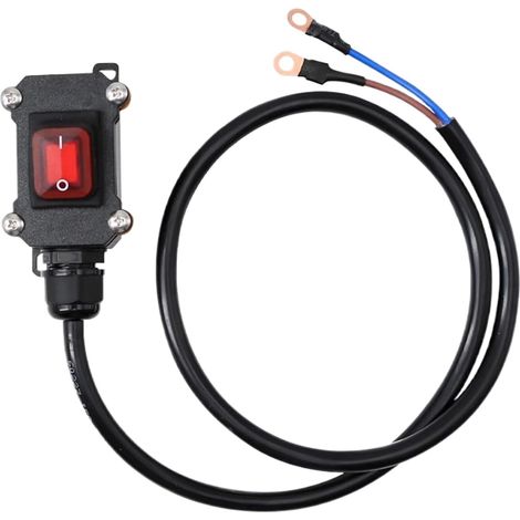 Arrêt de la batterie - 12 V/24 V - Interrupteur de coupure de batterie de moto - Pour court-circuit, électrotechnique, petit véhicule, camion (1/5)