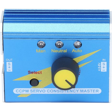 CCMP 3-Modus-Servotester, Master-Konsistenz-Drehzahlregler, ESC-Prüfer für RC-Autos und -Boote (1/5)