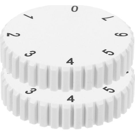 Gefrierfachregler, Mehrzweck-Temperaturregler für Kühlschränke – 4,00 x 4,00 x 0,80 cm – Weiß (1/4)