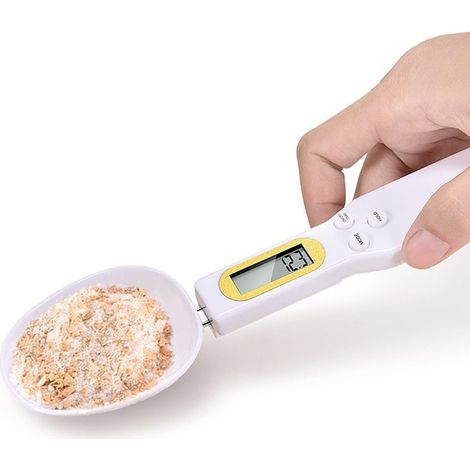 Balance de cuisine numérique 500 g, précision 0,1 g, cuillère doseuse portable avec écran LCD pour la pâtisserie, les grillades et la cuisine - Accessoires de cuisine et de barbecue