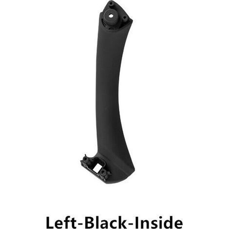 Poignée de porte droite noire et gant de poignée de porte extérieure, Kit de remplacement de poignée de porte (gauche noir) pour BMW E90 E91 (2005-2011)