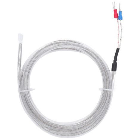QORVA-Sonde de capteurs de thermocouple de Type K BERM, capteur de température Anti-Corrosion étanche 2 M/6.6 pieds (1/5)