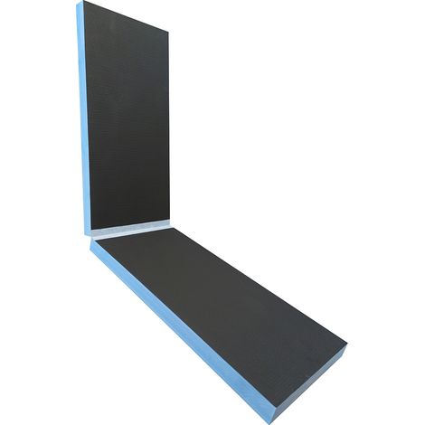 U-Tile – Panneau de construction à carreler dépliant 250 cm x 60 cm x 80 mm – Léger et résistant – Conductivité thermique 0.032 W/mK – Résistance à la compression 3 tonnes/m²