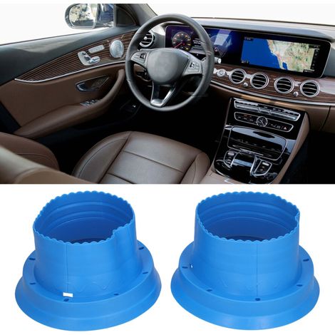 Adatto per confezione da 2 coperture impermeabili per altoparlanti, cuscinetti in silicone, blu, tipo universale