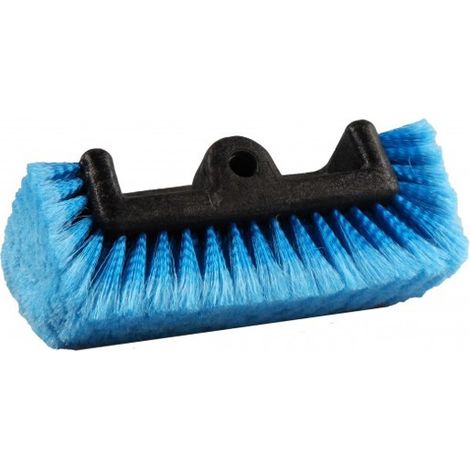 Topcar – Brosse de nettoyage quadri-faces 25cm – 410M010 – Fibre haute densité résistante aux produits de nettoyage – Fleurage extra doux anti rayures