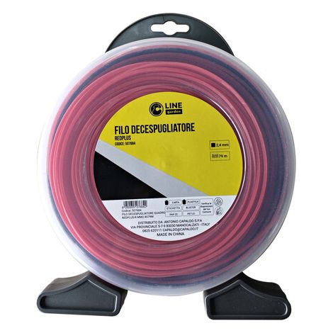 C FILO DECESPUGLIATORE QUADRO REDPLUS-S MM2.4X79MT- 1,0 pz