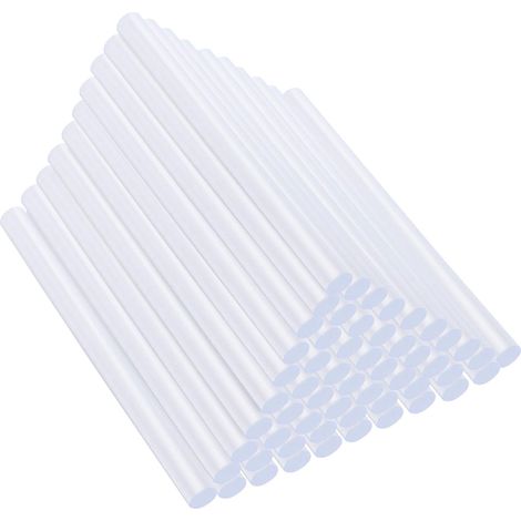 100pcs Bâtons de Colle Chauds 11mm x 100mm pour Pistolet à Colle 60W Artisanat Bricolage (1/5)