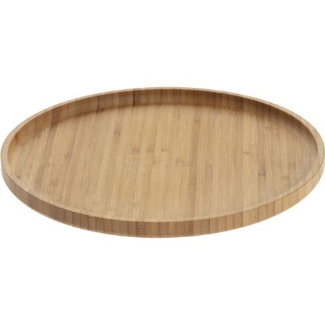 Plateau en bambou Mordi, 19,5 cm de diamètre (1/4)