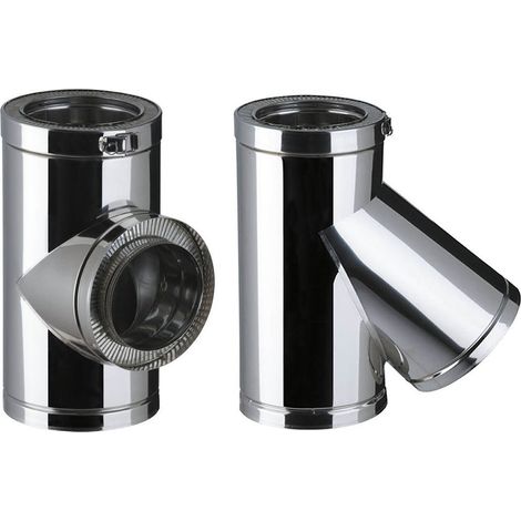 Té isolé THERMINOX TI - Té 135° - Diamètre 130