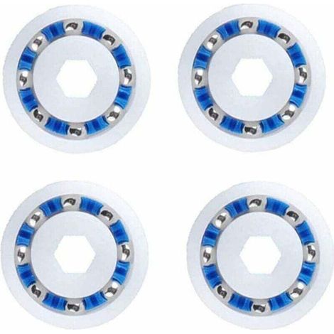 Set of 4 adaptable ball bearings - Compatible with robotic cleaning wheels Polaris 360 380 3900 Sport (equivalent to 9-100-1108) (1/4)