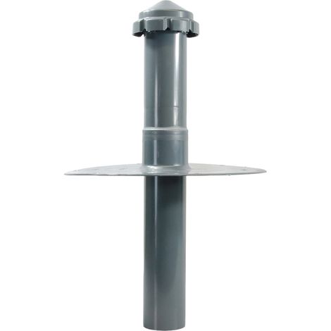 FLECK Flachdach-Sanitärlüfter mit Flansch aus Hart-PVC DN70 - DN200 (1/3)