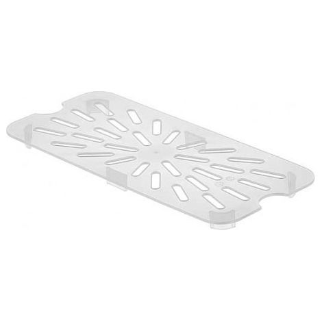 Égouttoir gastronorme en polypropylène GN 1/3 - 265x119x13mm - Matériel CHR Pro