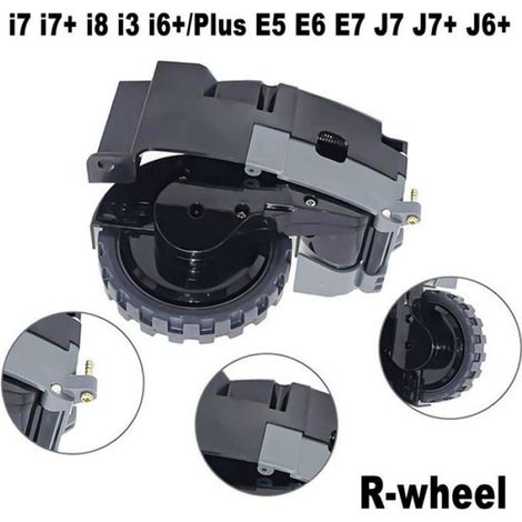 Module Roue Droite - Pour Aspirateur Robot Roomba Series 500 600 700 800 - Pièce De Rechange - 1 Unité (1/5)
