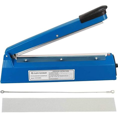 Impulse Heat Sealer Manuel Sac d'étanchéité machine thermoscellage Impulse étanchéité machine pour PE PP en plastique Sacs (300mm) (1/5)