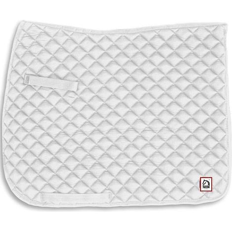 Sottosella da dressage trapuntato con imbottitura in gommapiuma: Full, Blu (09) (1/2)