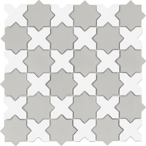 Mosaïque Star&Cross Ash Mix matt (1/4)