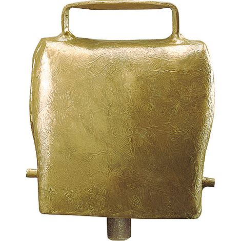 Cloche en acier droit coloris bronze 100 mm