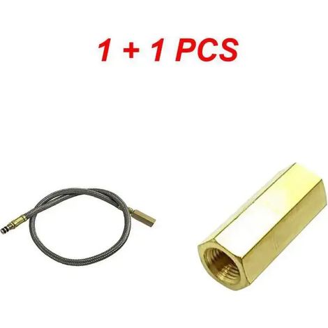 Adaptateur de rallonge de tuyau de gaz de rechange pour réchaud de camping/extérieur (1/2 pièces) - Accessoires pour réchauds de cuisine portables (1/5)