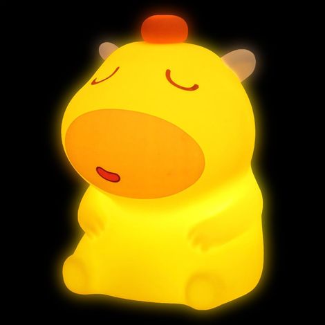 Veilleuse USB en silicone en forme d'animal mignon (1/5)